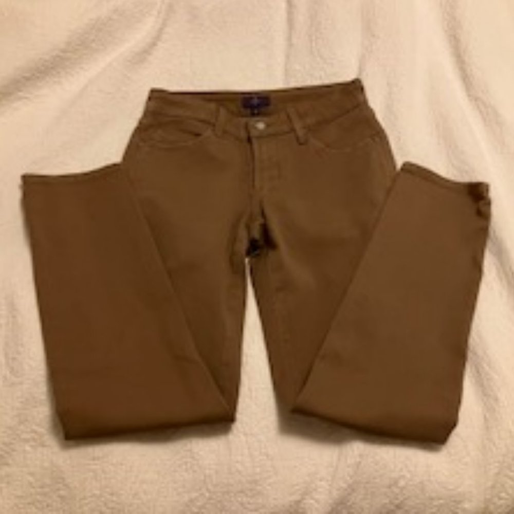 NYDJ Rust Brown Denim Jeggings